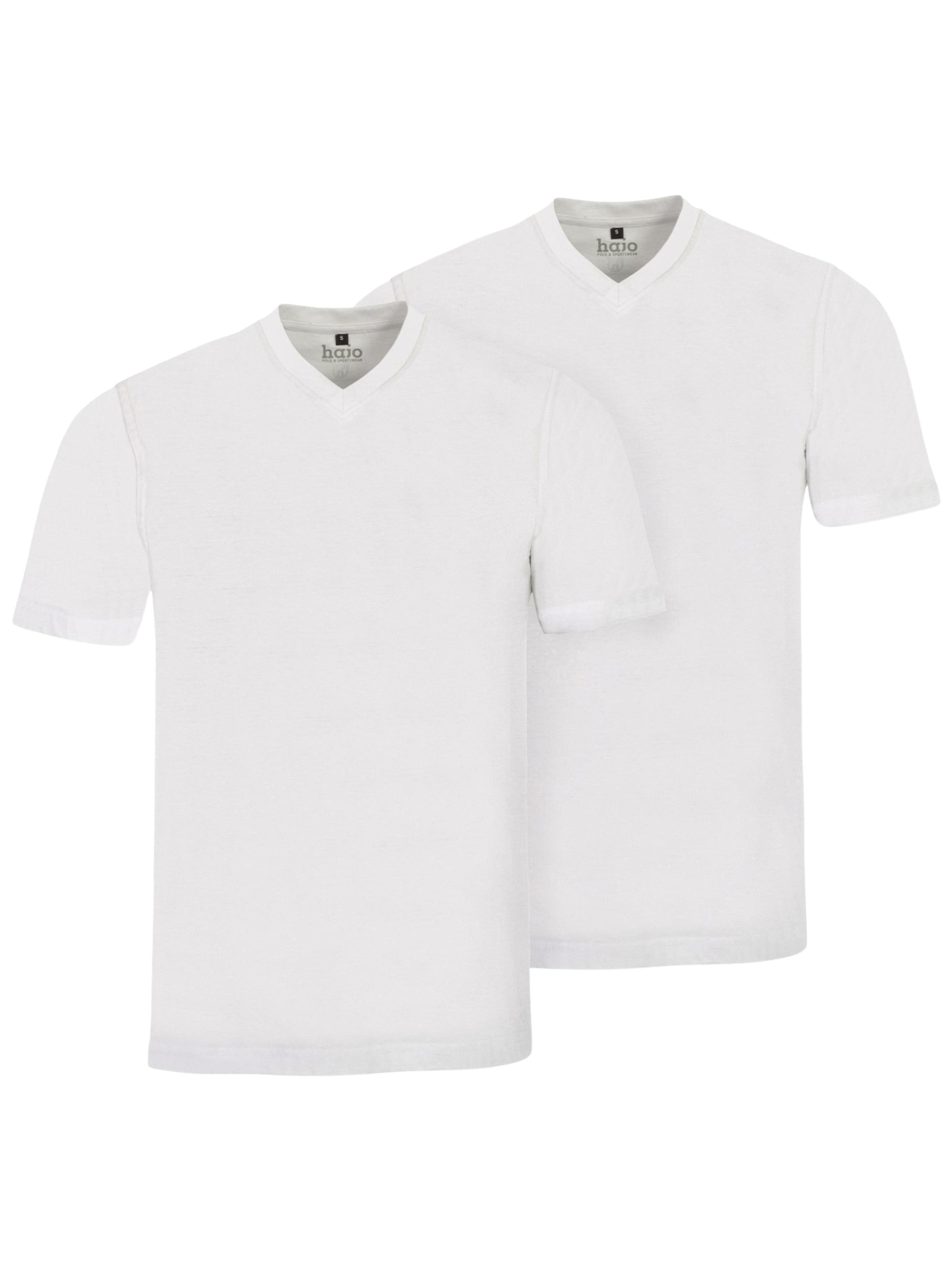 HAJO Shirt 'Doppelpack'‌‌ in Weiß: Vorderseite