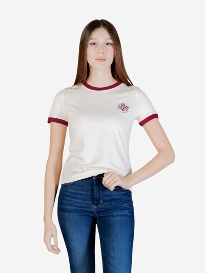 Maglietta 'GRETA SS CN T-SHIRT V6GI05 K2966' in XS GUESS di colore avorio, Visualizzazione prodotti