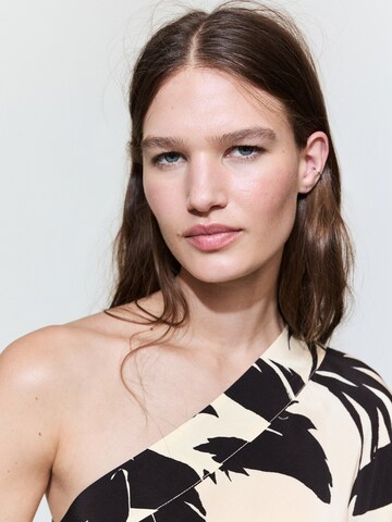 MANGO Kleid 'PALM' in Beige