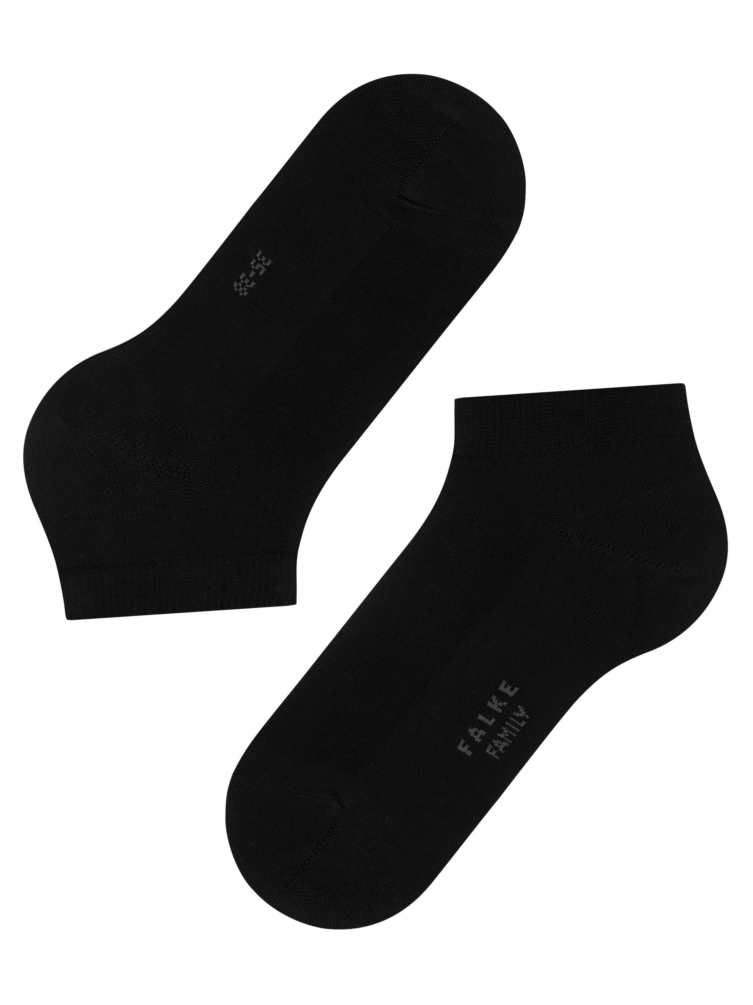 FALKE Ankle Socks 'Family' in Black