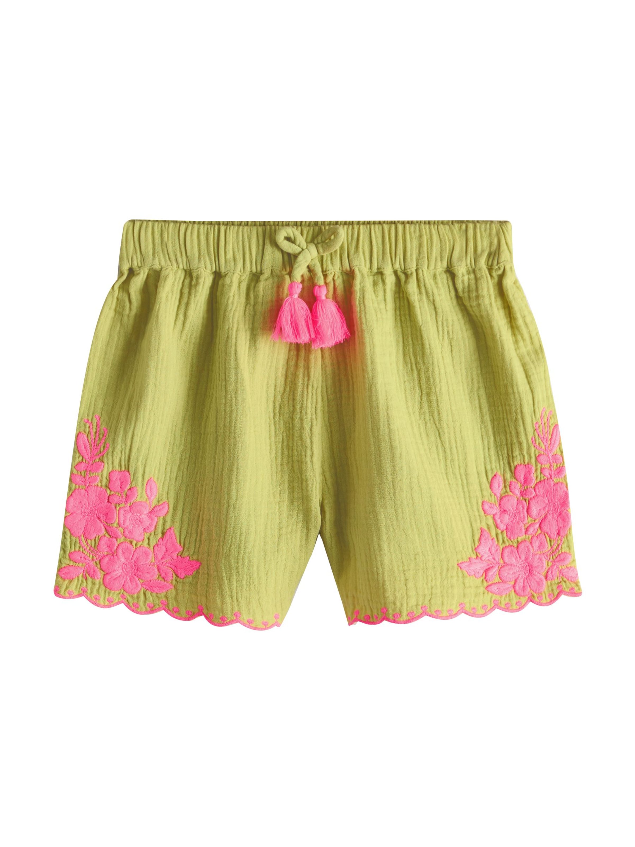 Next Loosefit Shorts in Grün: Vorderseite