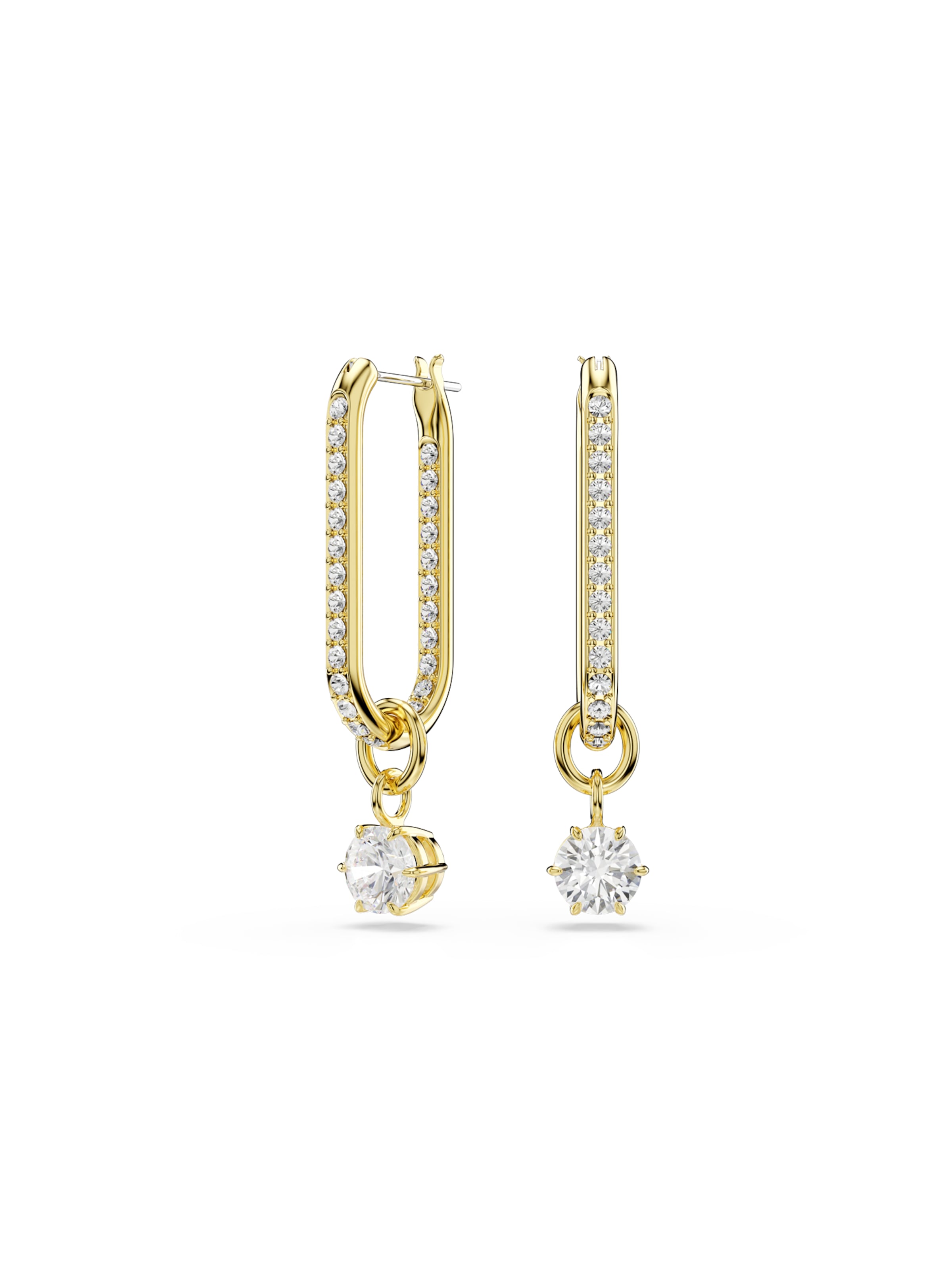 Swarovski Øreringe 'Constella' i guld: forside