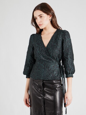 SELECTED Bluse 'SLFSiv-Paula' in Grün: Vorderseite