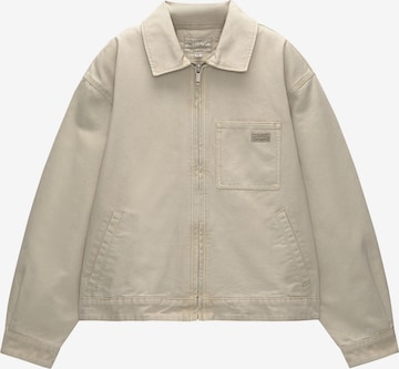 Pull&Bear Overgangsjakke i beige: forside