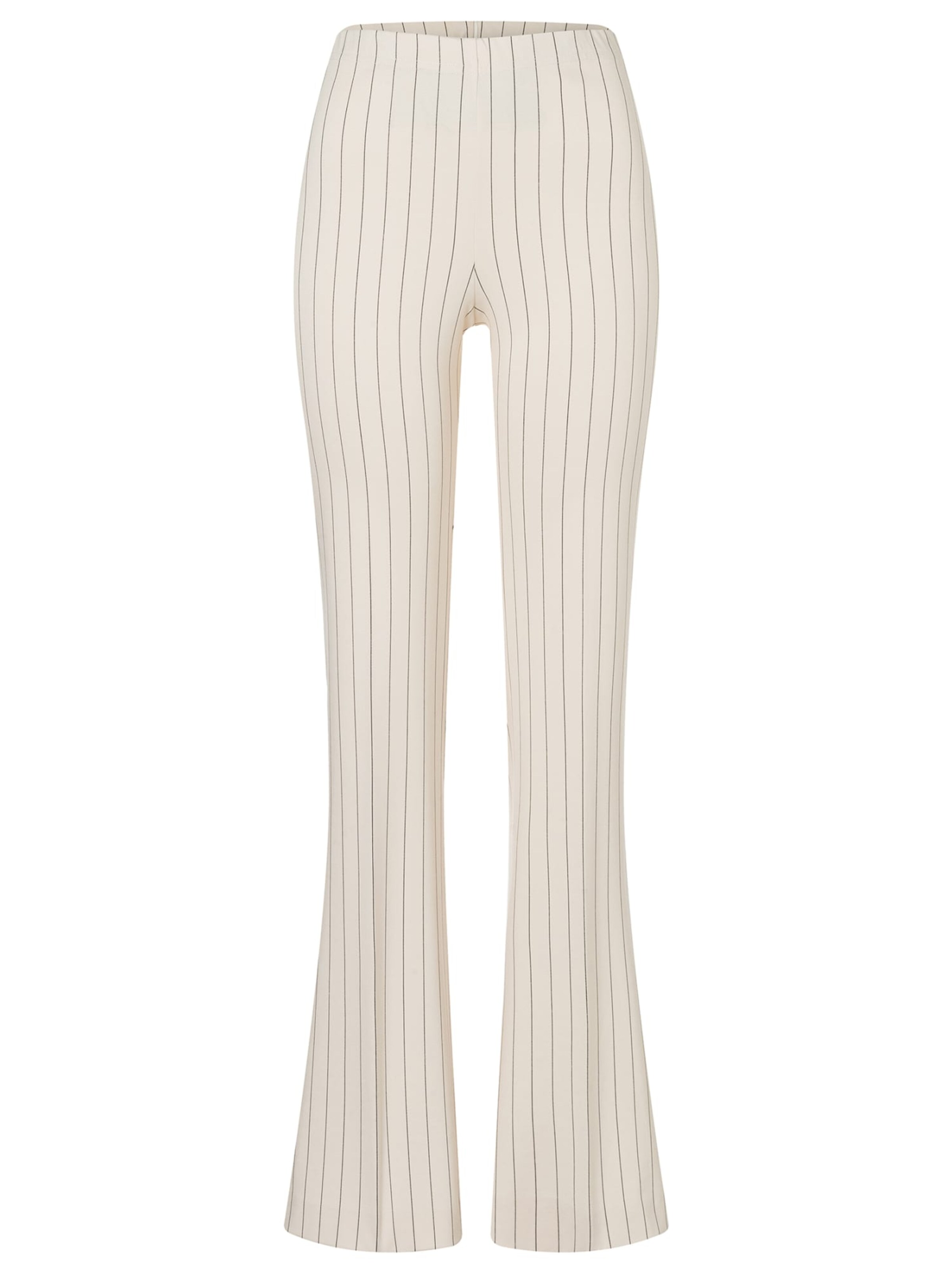 Bootcut Pantalon 'Divan' Ana Alcazar en blanc : devant