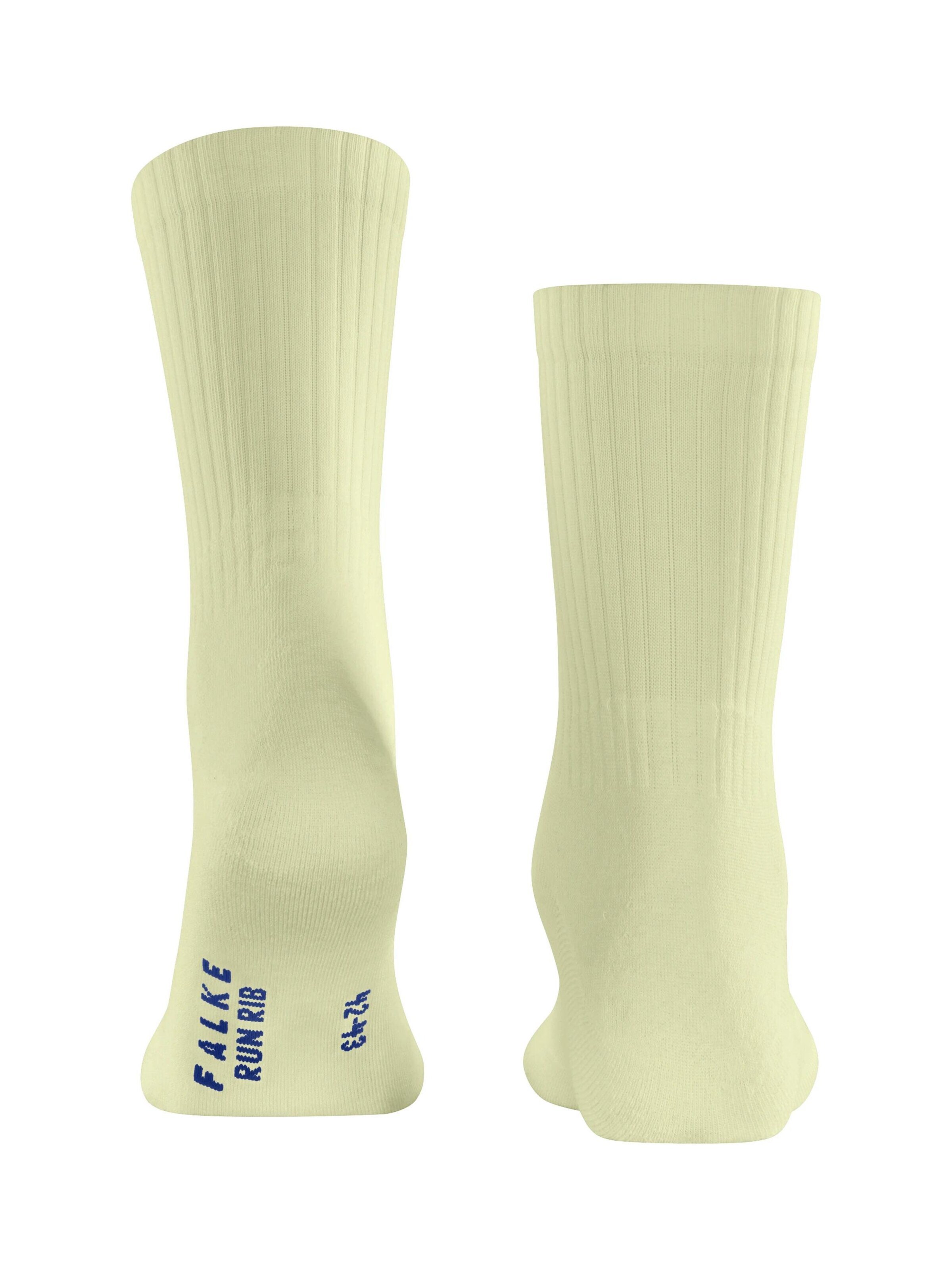 FALKE Socken 'Run Rib Crew'‌‌‌‌‌‌‌ in Gelb