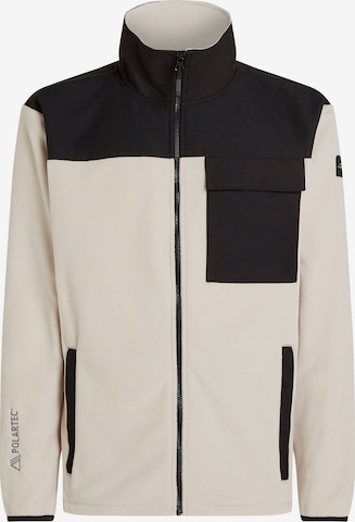 Giacca di pile funzionale 'Utility Polartec 200' di O'NEILL in bianco: frontale
