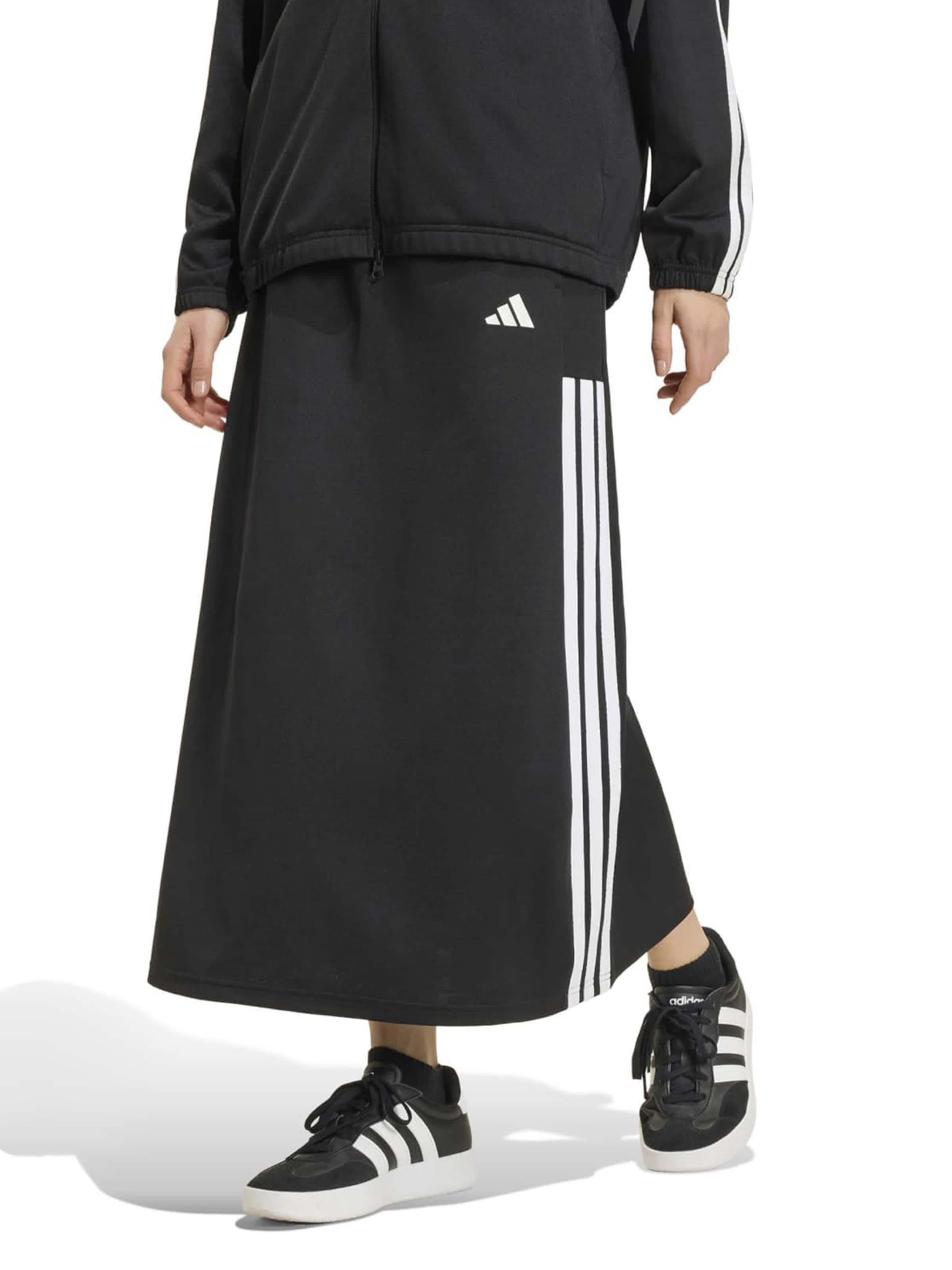 ADIDAS SPORTSWEAR Спортивная юбка 'TIRO' в Черный: спереди