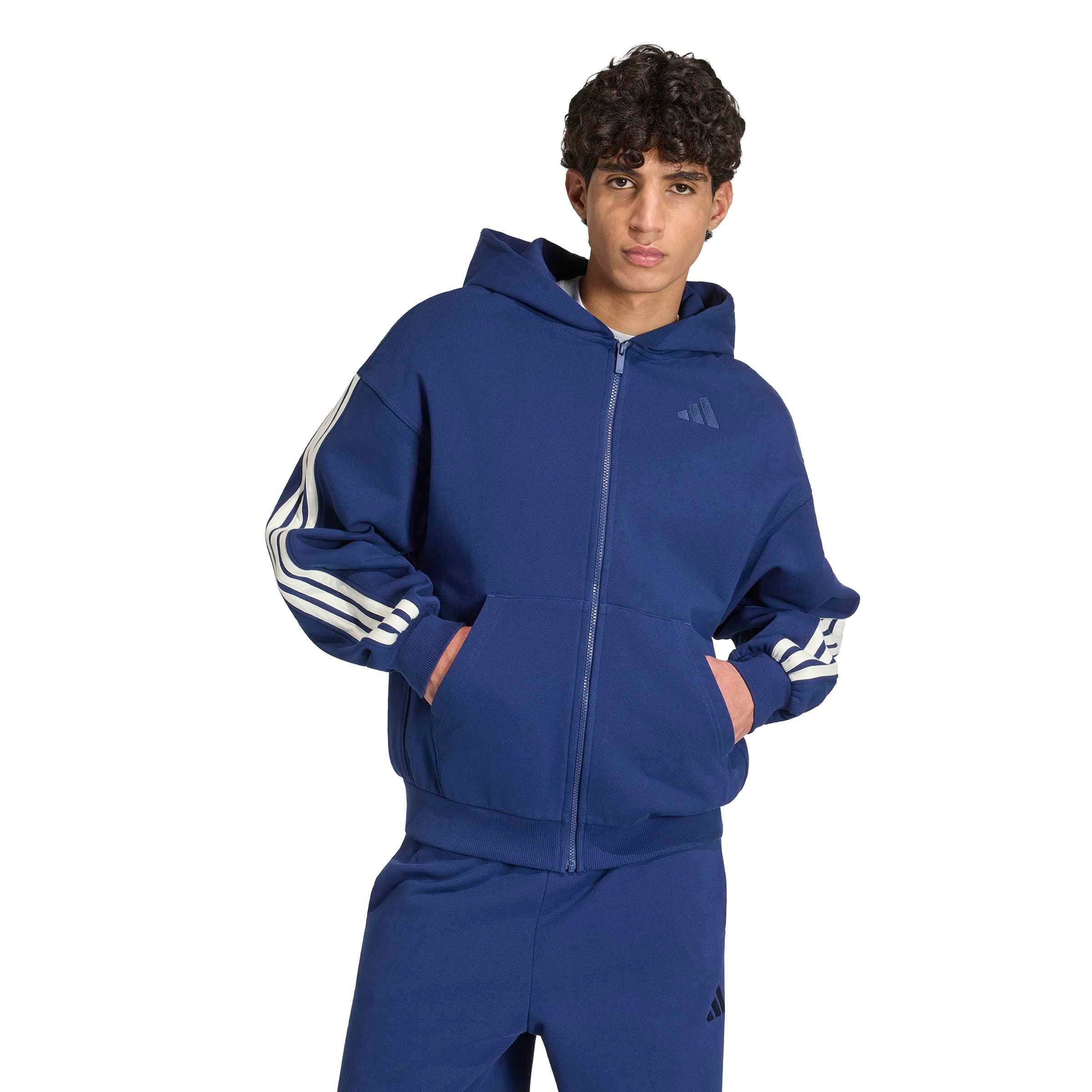 ADIDAS SPORTSWEAR Sportsweatvest 'AK' in Blauw: voorkant