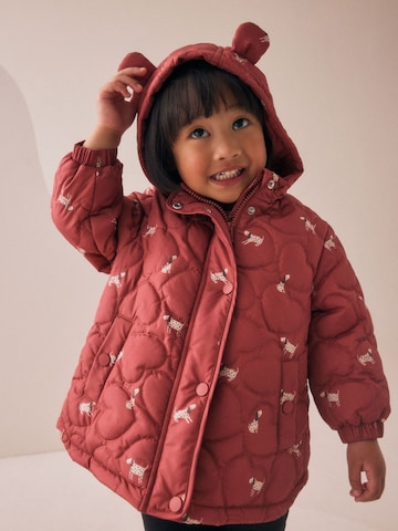 Manteau Next en rouge : devant