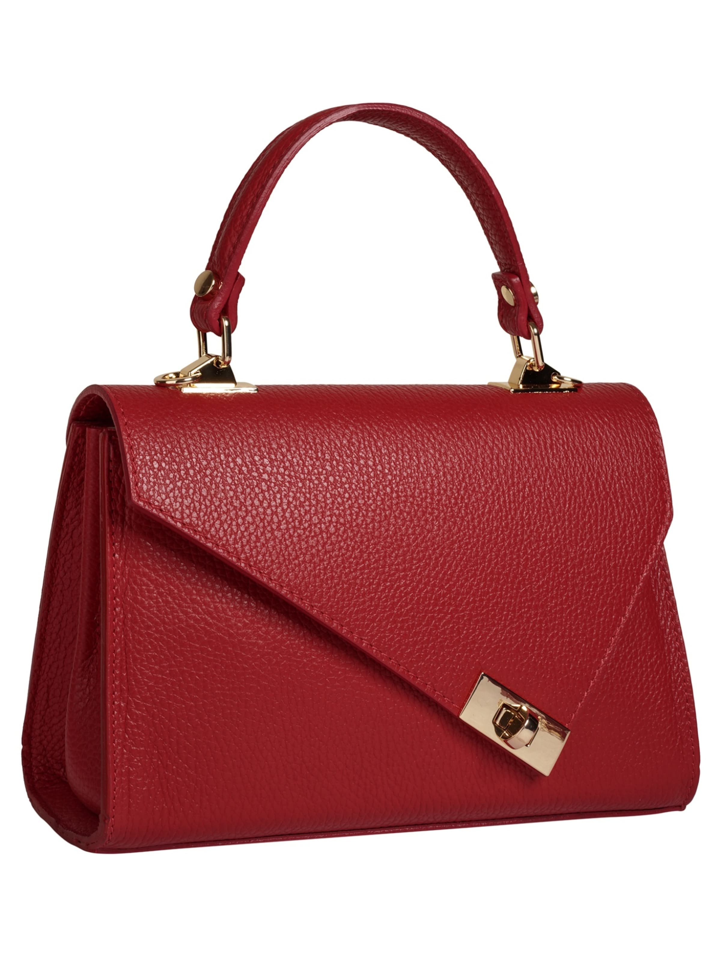 Cluty Handbag in Red