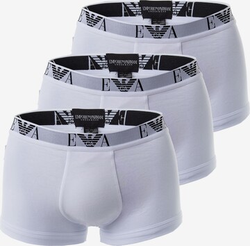 Boxer di Emporio Armani in bianco: frontale