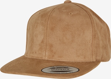 Casquette Flexfit en marron : devant