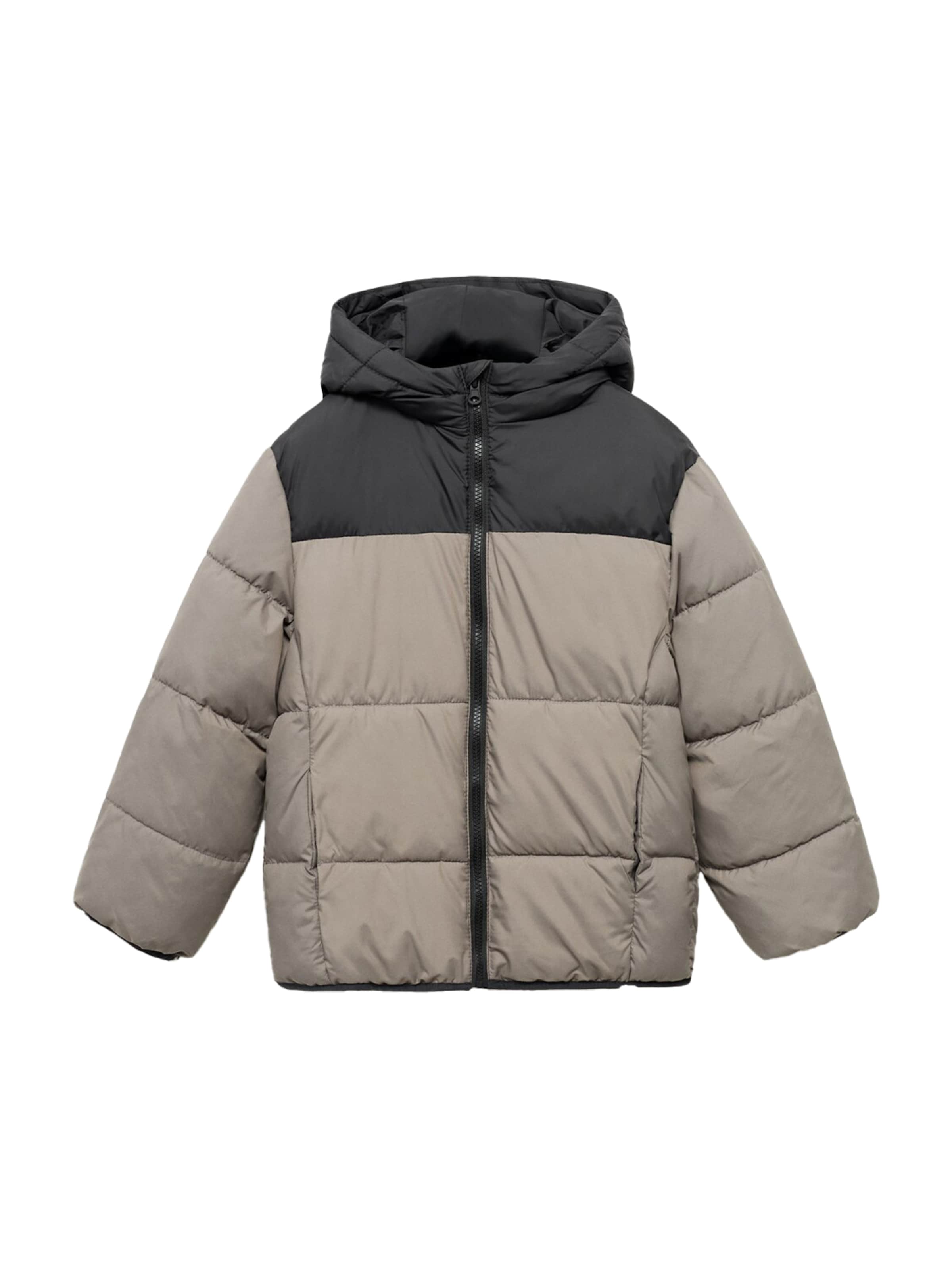 MANGO KIDS Between-season jacket in Grey: front