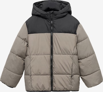 MANGO KIDS Välikausitakki värissä harmaa: etupuoli