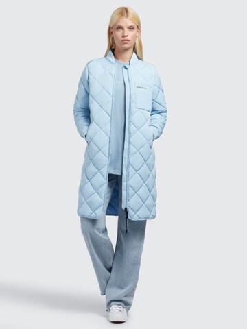 khujo Between-Seasons Coat in Blue