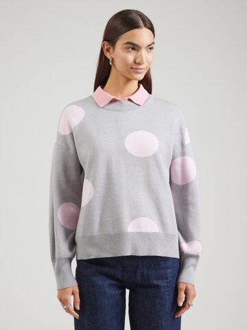 Pull-over 'OMME' b.young en gris : devant