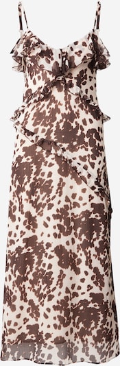 TOPSHOP Summer dress in Brown / Off white, Item view