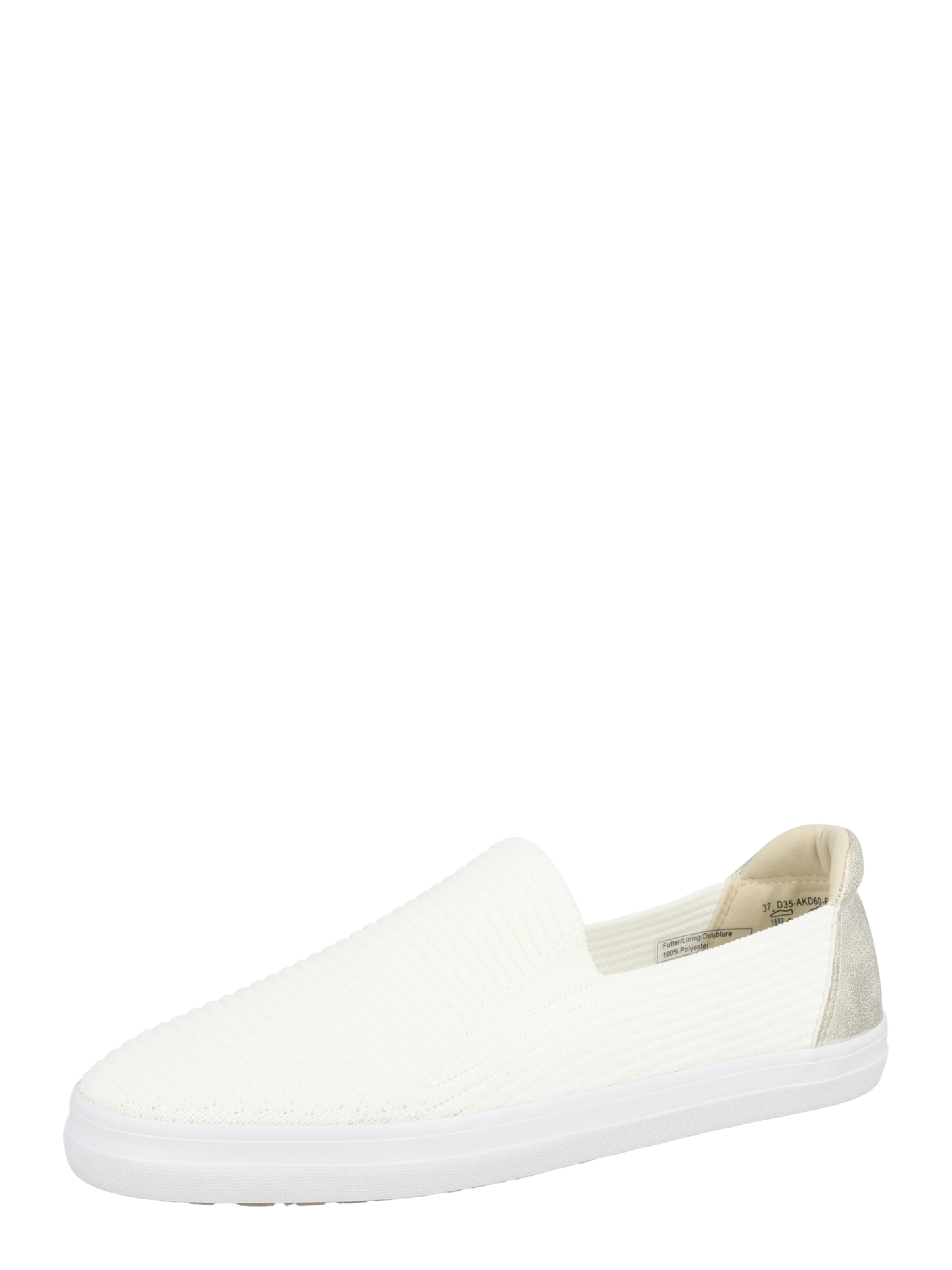TT. BAGATT Slip-on σε λευκό: μπροστά