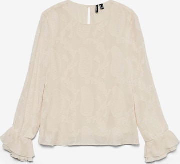 Chemisier 'VMMISHI' VERO MODA en blanc : devant