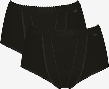 SLOGGI Maxislip ' Control ' in Schwarz: Vorderseite