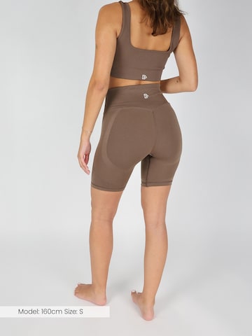 DRILLS Apparel Skinny Leggings 'FLXFLOW Shorts' in Grijs