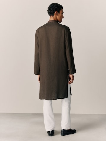 Next Regular Fit Kurta in Braun