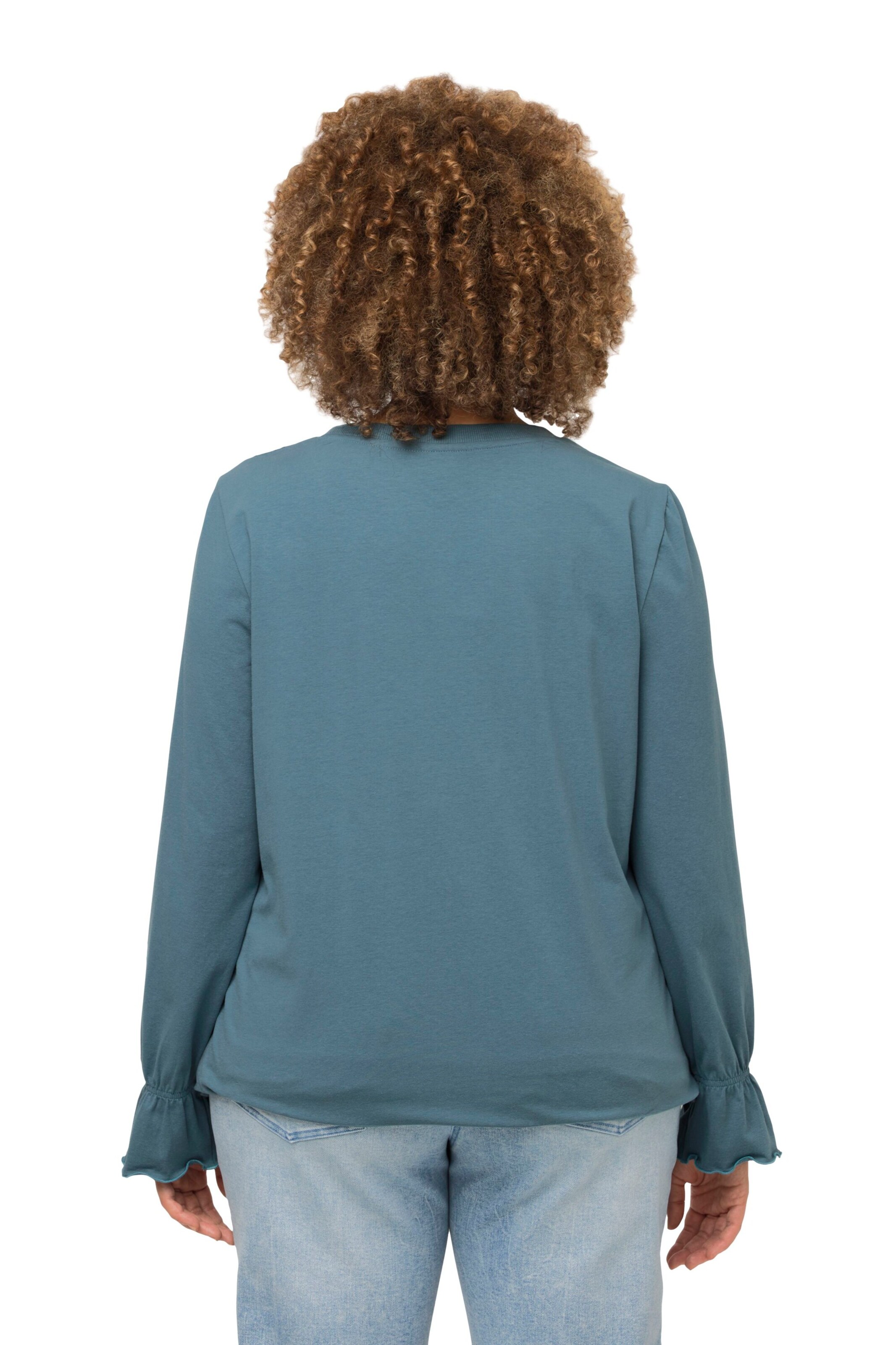 Ulla Popken Shirt in Blauw