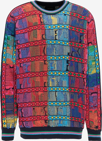 Carlo Colucci Sweater 'Casarotto' in Mixed colors: front