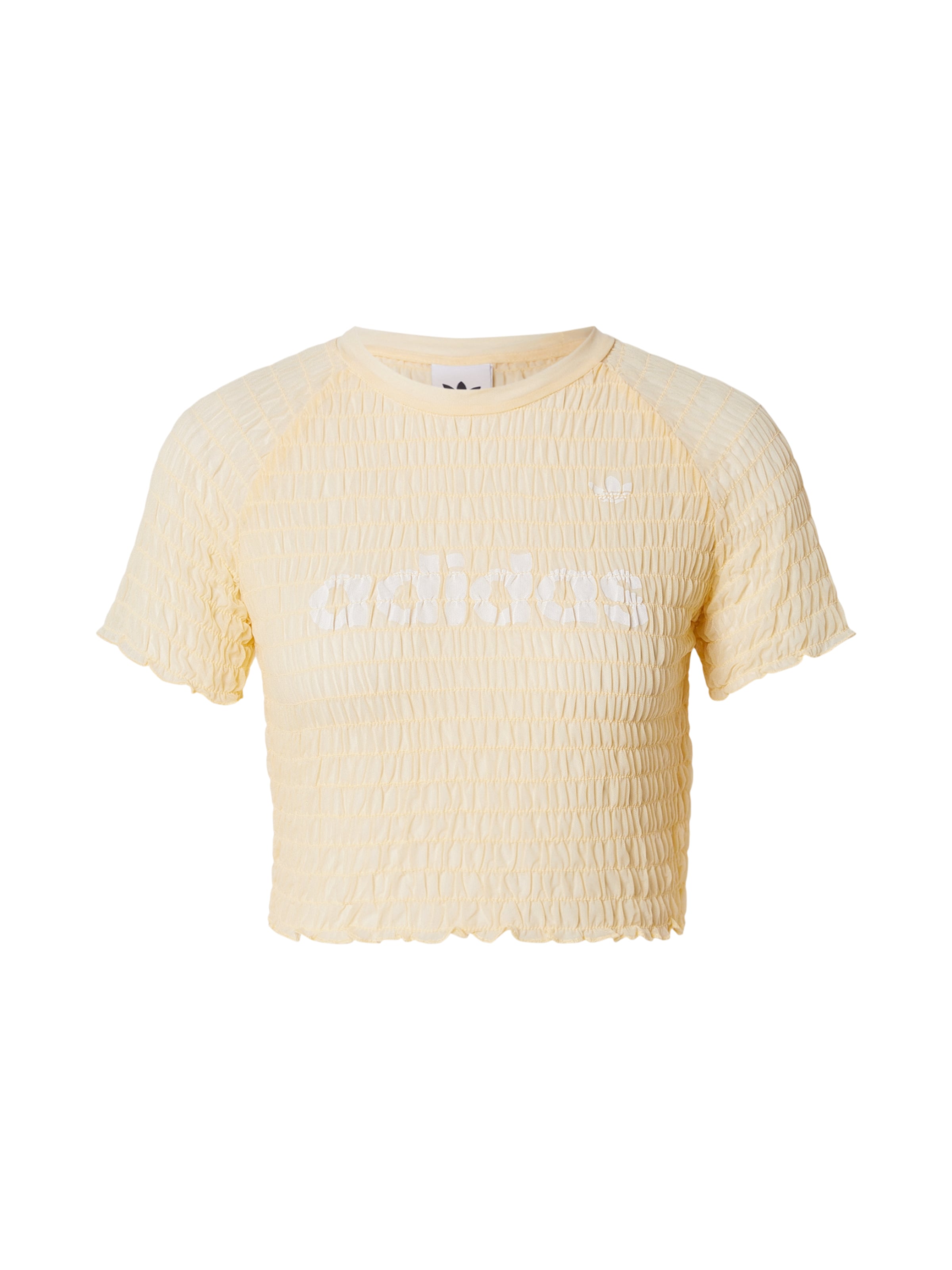 ADIDAS ORIGINALS Majica | rumena barva: sprednja stran