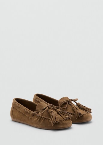 MANGO Mokassin 'GRETA' in Beige