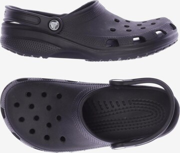 Crocs Sandalen 40,5 in Schwarz: predná strana