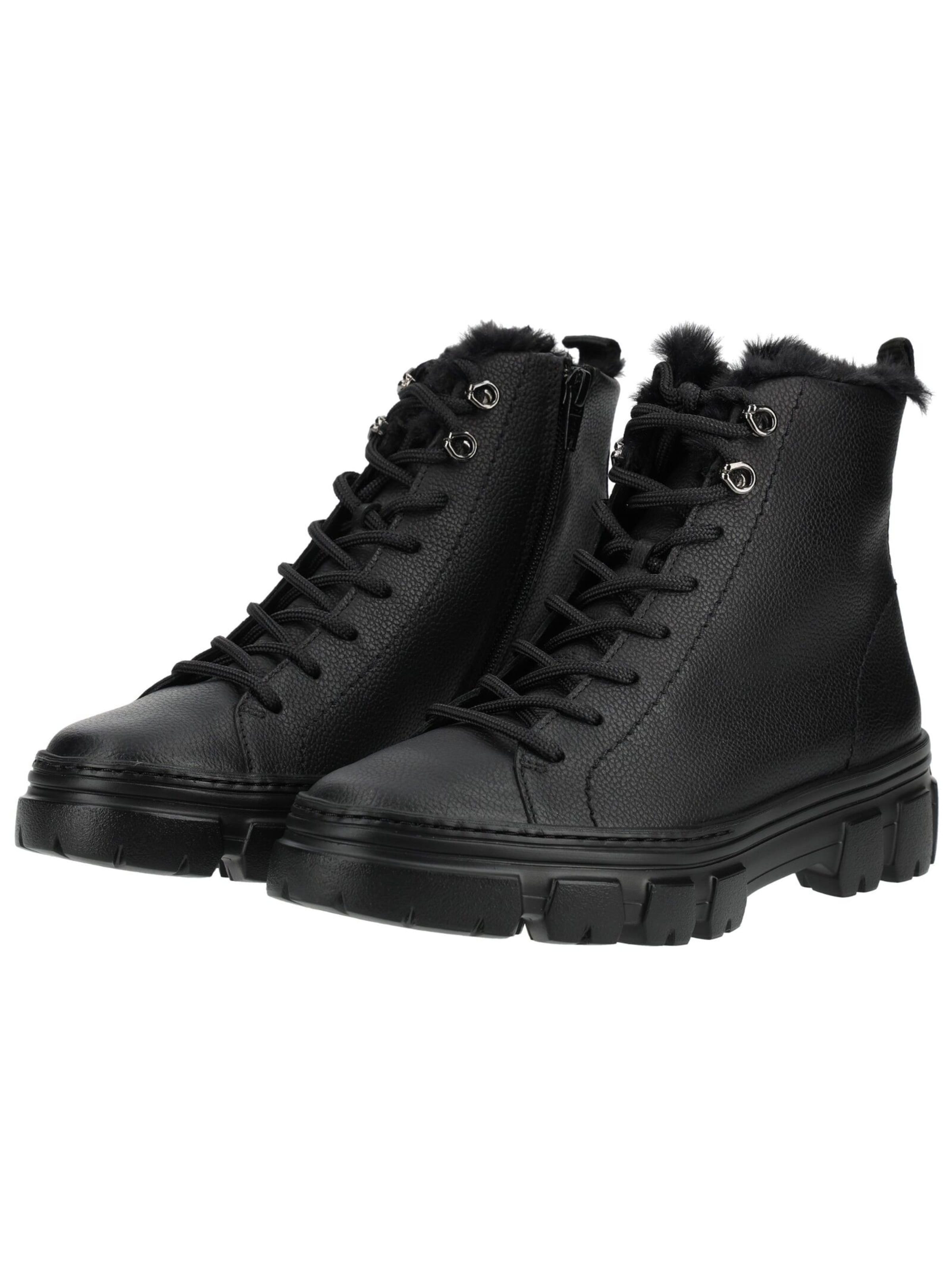 Stivaletto stringato di Paul Green in nero