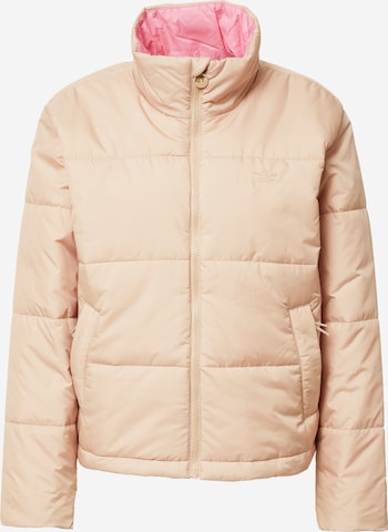 ADIDAS ORIGINALS Between-season jacket 'Short ' in Beige: front