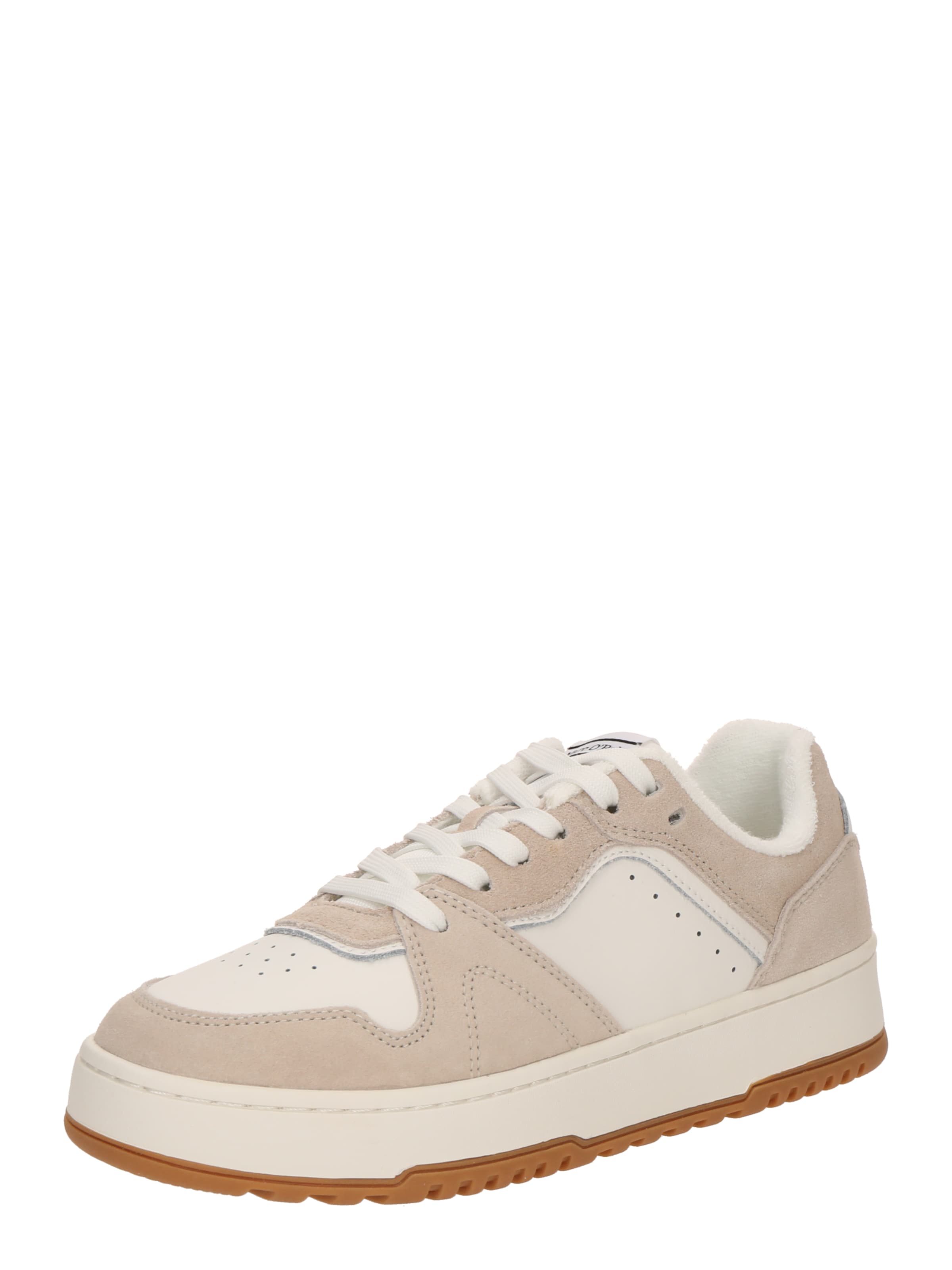 Sneaker bassa di Marc O'Polo in beige: frontale