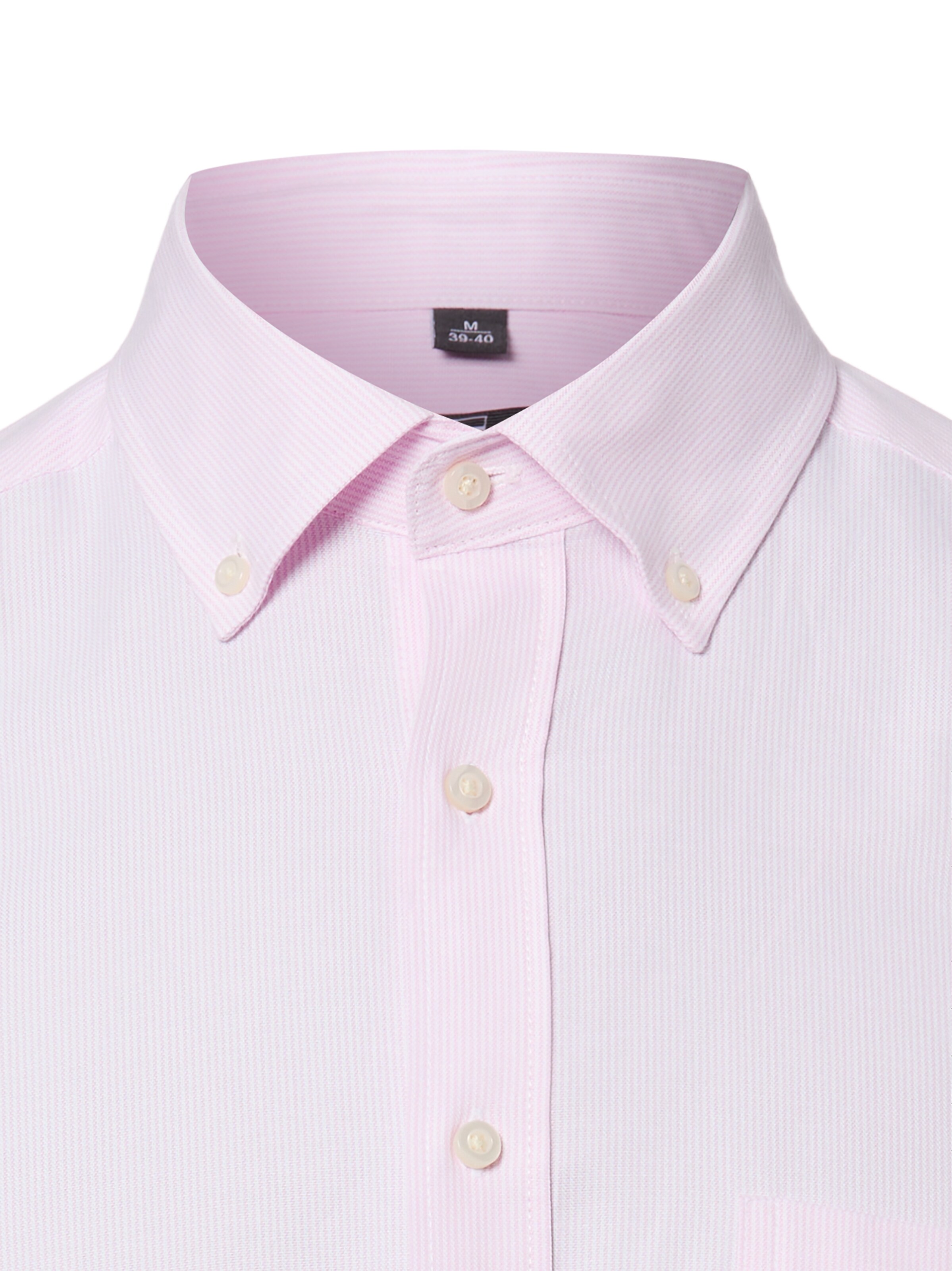 Nils Sundström Regular fit Button Up Shirt in Pink