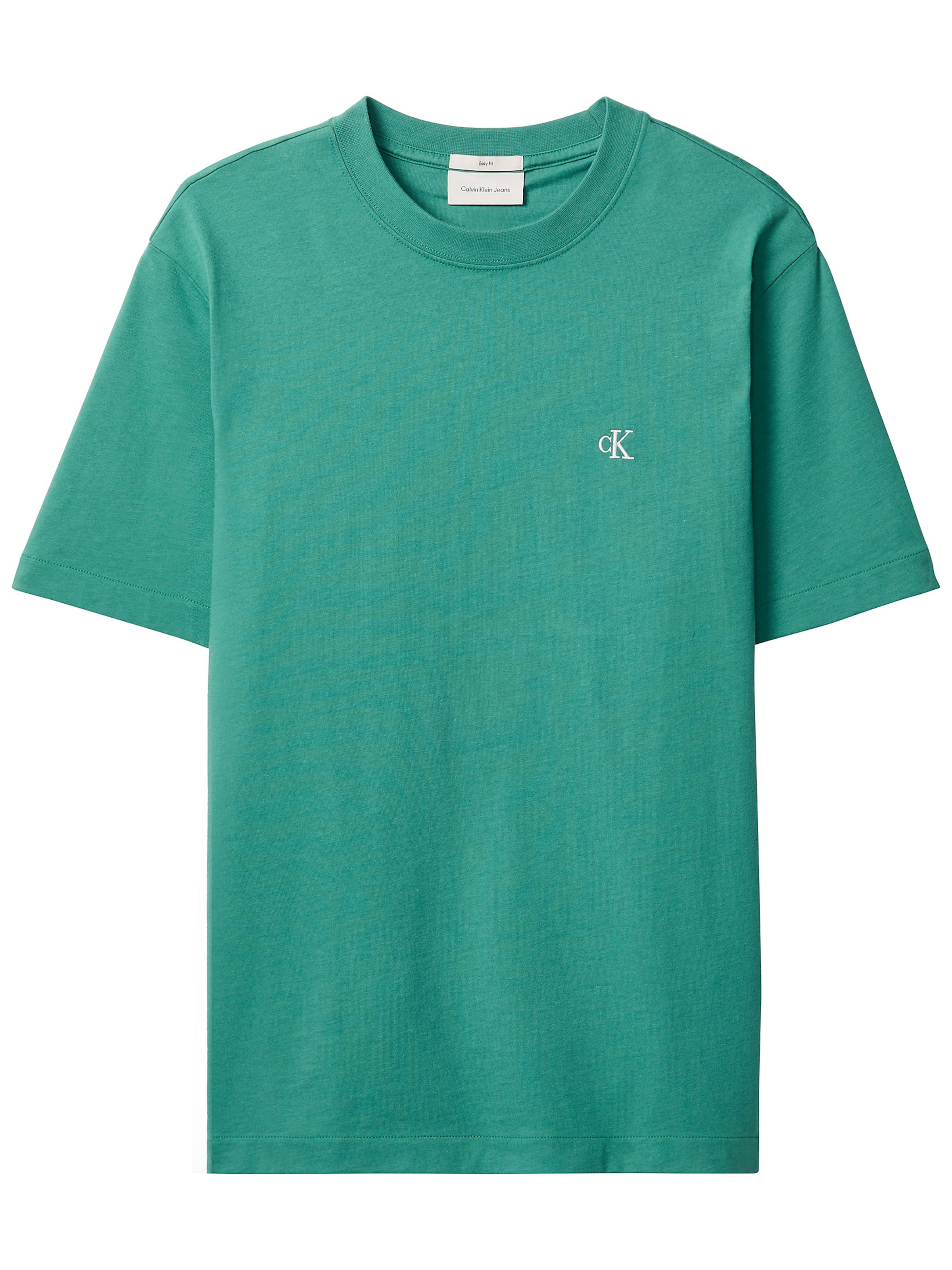 T-Shirt Calvin Klein Jeans en vert : devant