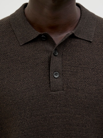 Pull-over 'JJEGEORGE' JACK & JONES en marron