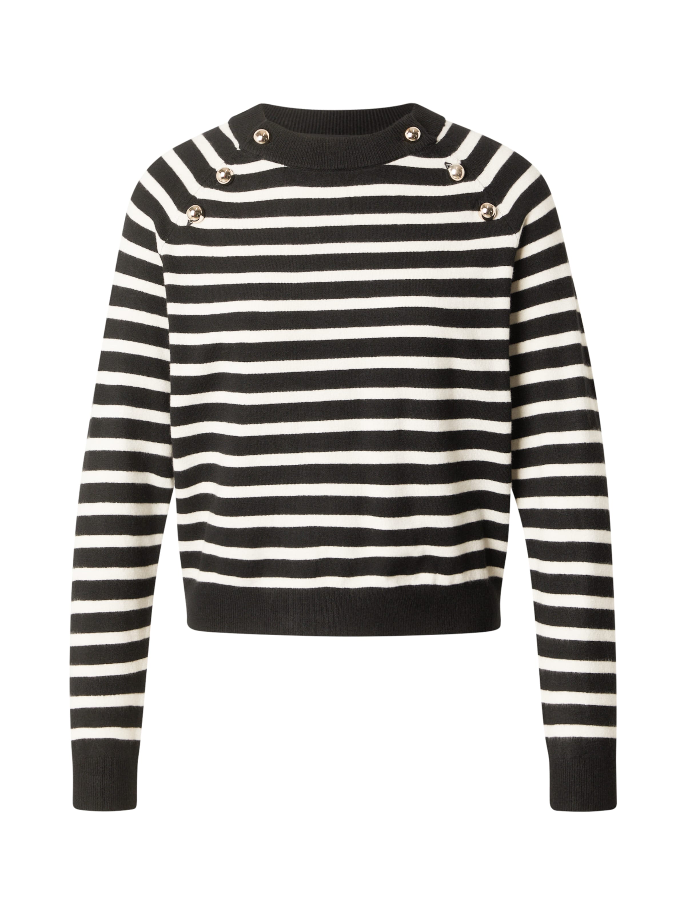 VERO MODA Pulóver 'VMHAPPY' - fekete: elől