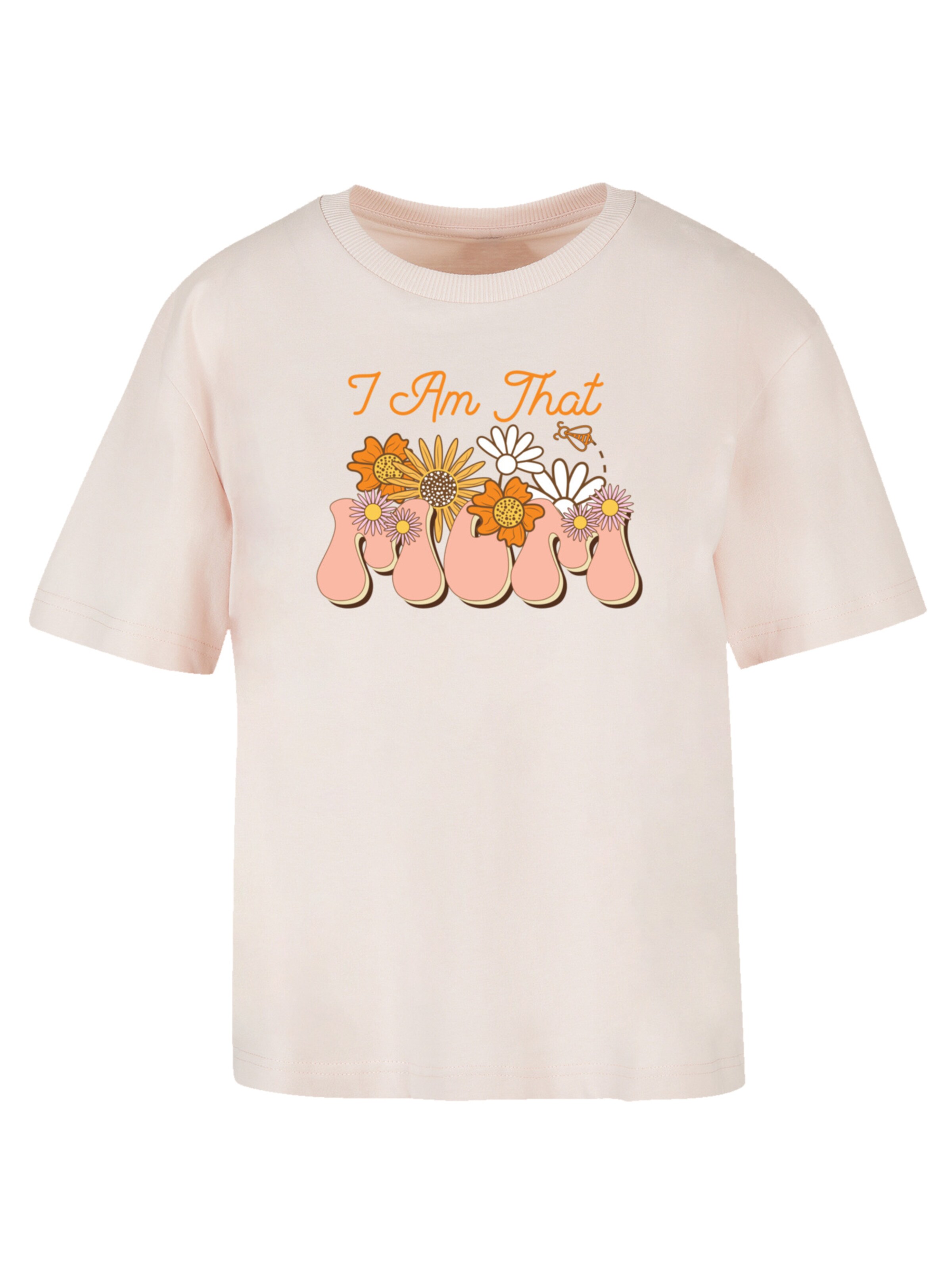 F4NT4STIC Shirt in Roze: voorkant