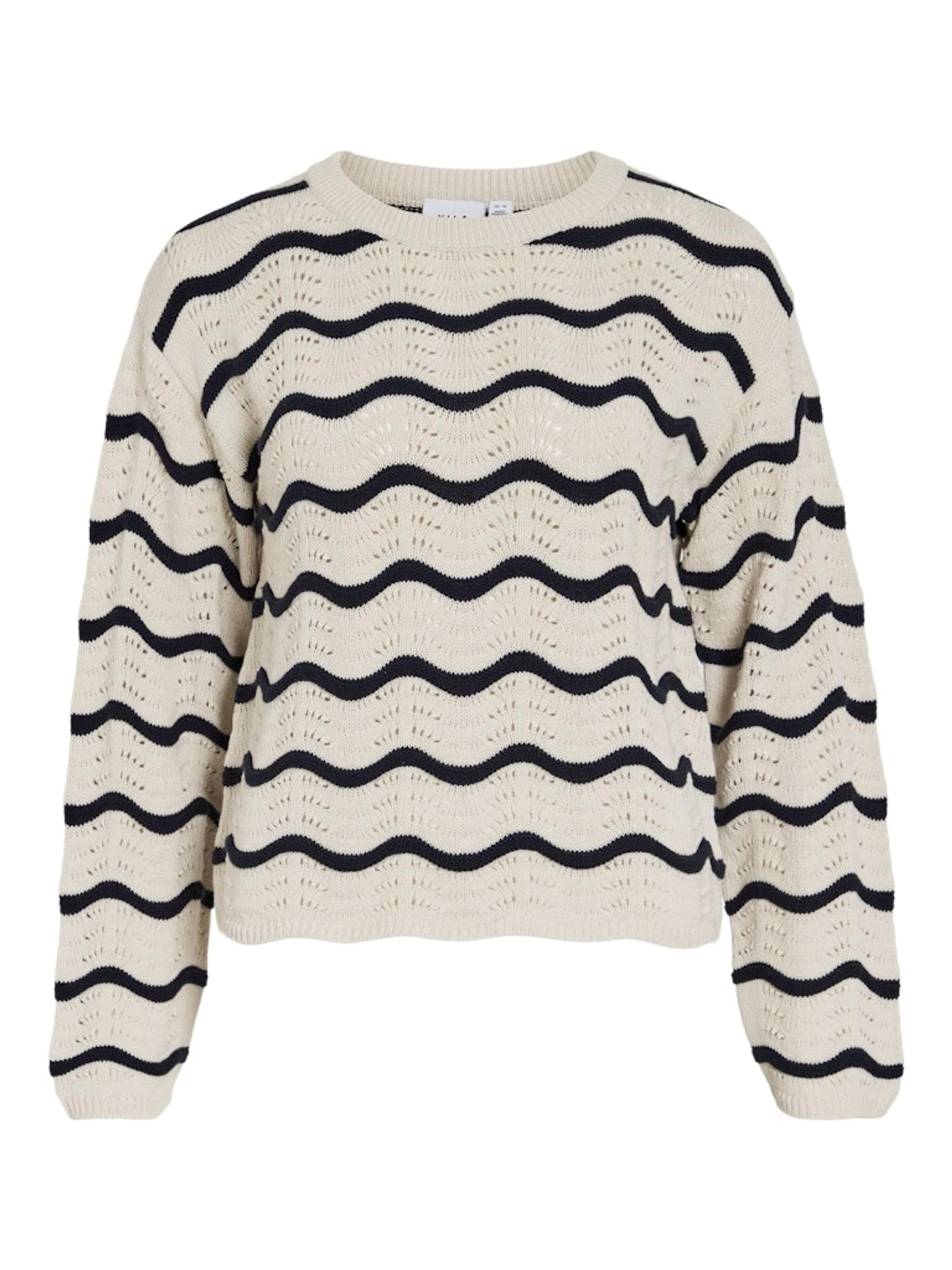 Pull-over 'VIWave' VILA en beige : devant