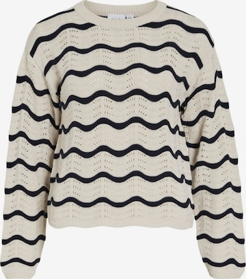 Pull-over 'VIWave' VILA en beige : devant