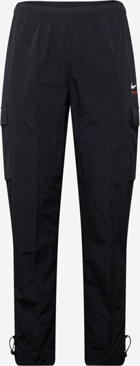 Pantaloni cu buzunare 'AIR' Nike Sportswear pe roșu intens / negru / alb, Vizualizare produs