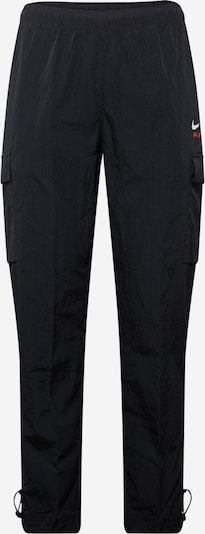 Nike Sportswear Карго панталон 'AIR' в ярко червено / черно / бяло, Преглед на продукта
