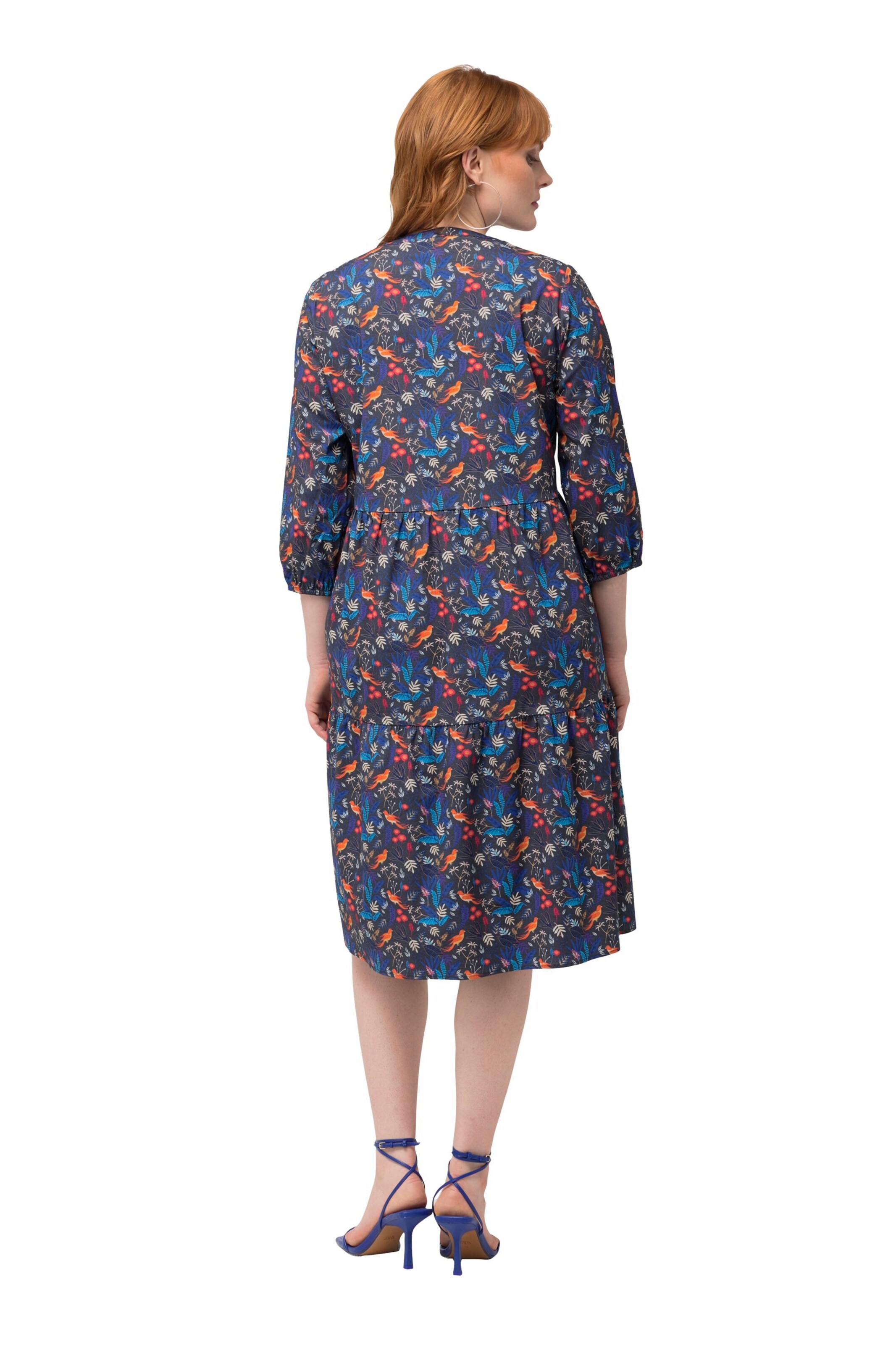 Ulla Popken Jurk in Blauw