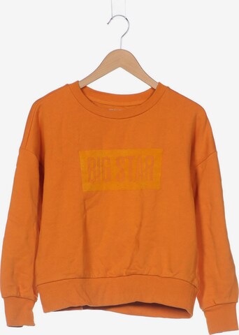 BIG STAR Sweatshirt & Zip-Up Hoodie in S in Orange: front