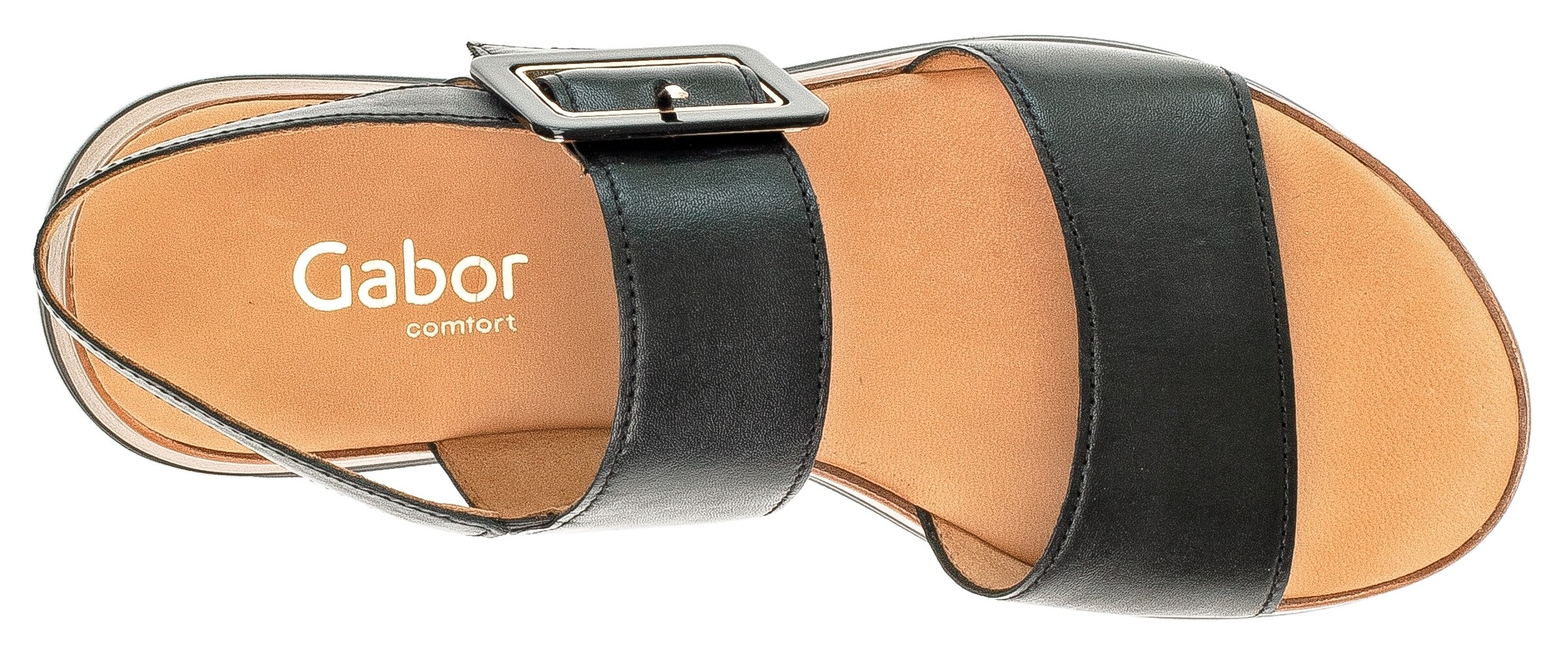 GABOR Sandale in Schwarz