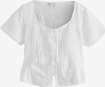 Next Bluza | bela barva: sprednja stran