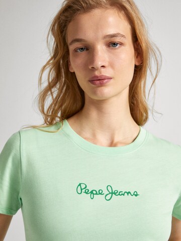 Pepe Jeans Shirt ' LORETTE ' in Grün