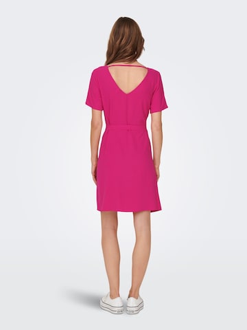 ONLY Φόρεμα 'METTE' σε ροζ